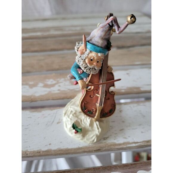 Enesco tweeter cello elf sandi zimnicki RARE vintage village musical - Picture 1 of 8